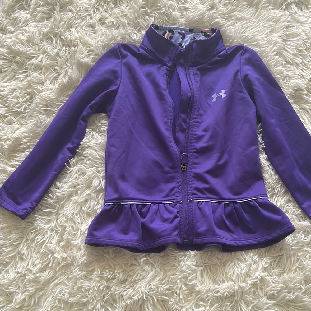 Under Armour Violet Ruffled Jacket